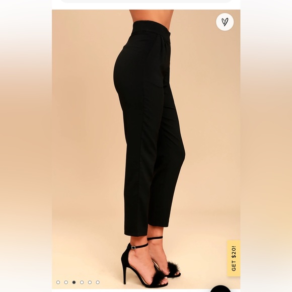 Lulu’s Kick It Back High-Waisted Trouser Pants - Picture 5 of 5